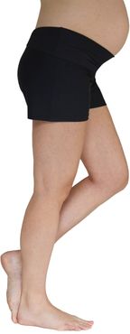 Foldover Maternity Swim Shorts