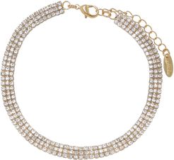 Crystal Pave Chain Anklet