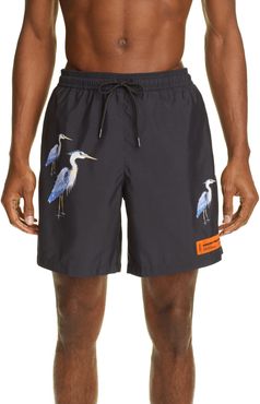 Herons Swim Trunks