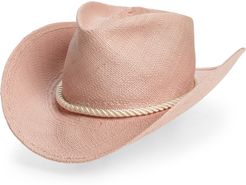 Zuma Straw Cowboy Hat - Pink