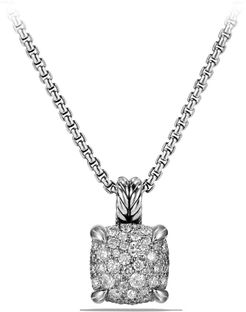 Chatelaine Pendant Necklace With Diamonds