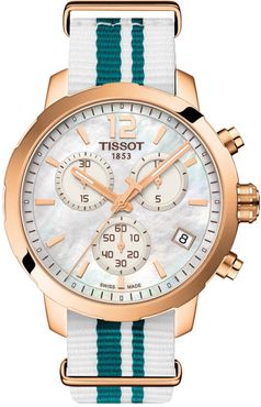 Tissot Unisex Quickster NATO Chronograph Watch, 42mm at Nordstrom Rack