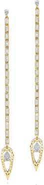 Moldura Diamond Drop Earrings