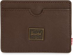 Herschel Supply Co Charlie Rfid Leather Card Case - Brown