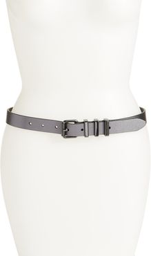 Suzy Metallic Leather Belt