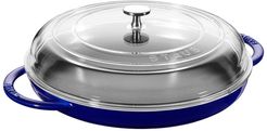 Staub Cast Iron 12" Pan with Glass Lid - Blue at Nordstrom Rack
