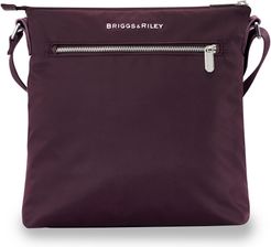 Rhapsody Water Resistant Nylon Crossbody Bag - Purple