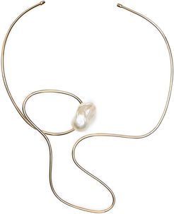 Fluid Baroque Pearl Necklace