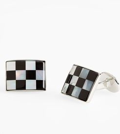 Checkerboard Cuff Links