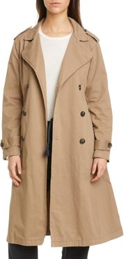 NSF CLOTHING Dorian Cotton Twill Trench Coat at Nordstrom Rack