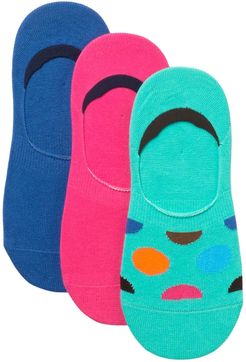 Happy Socks Big Dot Liners - Pack of 3 at Nordstrom Rack