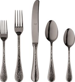 Epoque Black 5-Piece Place Setting