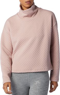 Nb Heat Loft Funnel Neck Quilted Top