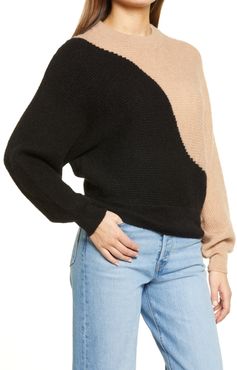 Colorblock Sweater