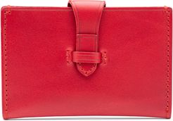 Italo Leather Card Case - Red