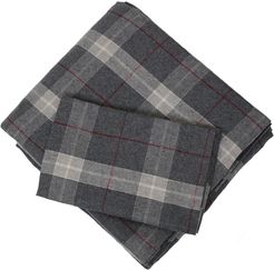 Belle Epoque Flannel Mini Duvet Set Red/Grey Plaid - Queen at Nordstrom Rack