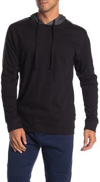 Burnside Stripe Sleeve Pullover Hoodie at Nordstrom Rack