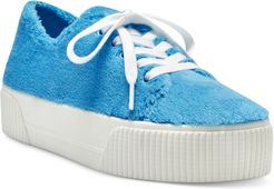 Edda Faux Shearling Platform Sneaker