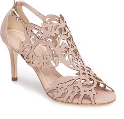 Marcela 3 Laser Cutout Sandal