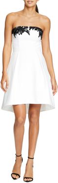 Strapless Fit & Flare Cocktail Dress