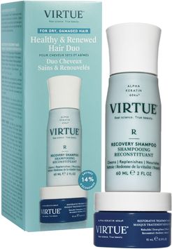 Virtue Healthy & Renewed Travel Size Shampoo & Hair Mask Set, Size One Size