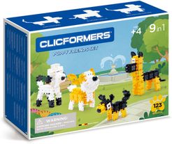 Clicformers Puppy Friends 123-Piece Magnetic Construction Set
