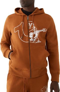 Half & Half Zip Hoodie