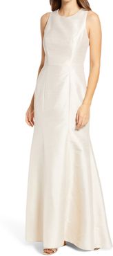 Dupioni Trumpet Gown