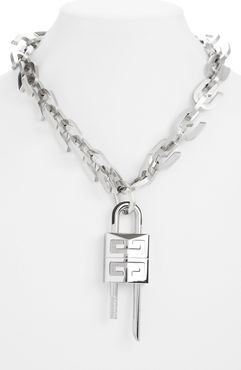 Lock G Link Necklace