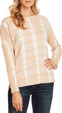 Vince Camuto Long Sleeve Boat Neck Tie Dye Pullover at Nordstrom Rack