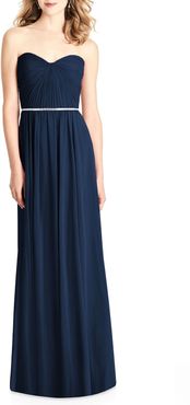 Jenny Packham Strapless Chiffon A-Line Gown at Nordstrom Rack