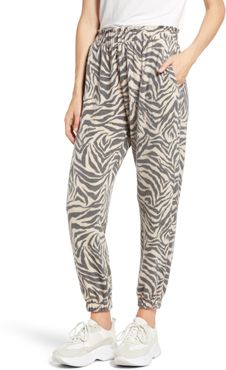 Zebra Print Joggers