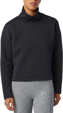 Nb Heat Loft Funnel Neck Quilted Top