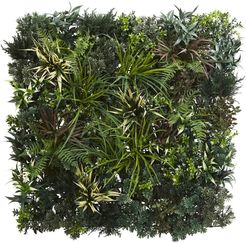 NEARLY NATURAL 3 x 3 Greens & Fern Artificial Living Wall UV Resist at Nordstrom Rack