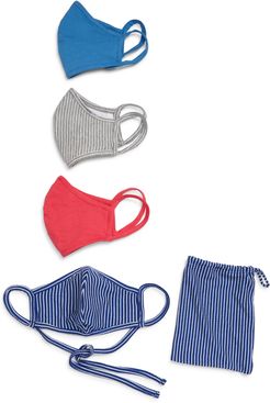 Assorted 4-Pack Adult Face Masks