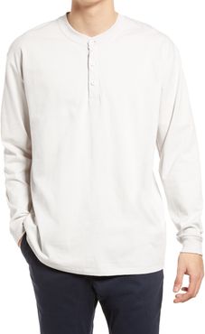 Oversize Long Sleeve Henley