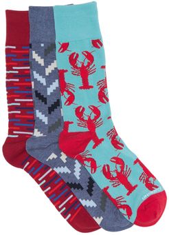 Unsimply Stitched Crew Socks - Pack of 3 at Nordstrom Rack