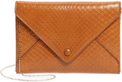 Leather Envelope Bag - Metallic