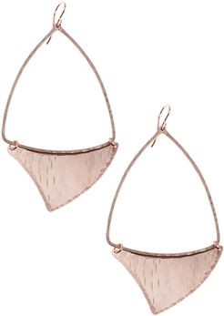 Shark Fin Drop Earrings