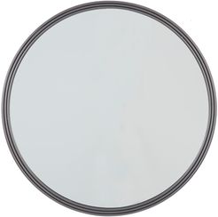 Willow Row Round Triple Rimmed Silver Metal Wall Mirror - 32" X 32" at Nordstrom Rack