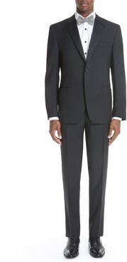 Big & Tall Canali 13000 Classic Fit Wool & Mohair Tuxedo