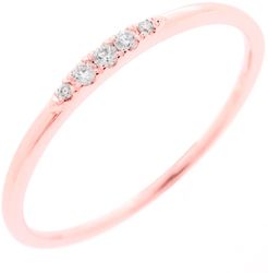 Bony Levy 18K Rose Gold Diamond Stackable Ring - 0.03 ctw at Nordstrom Rack