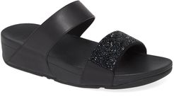 Sparklie Crystal Embellished Slide Sandal