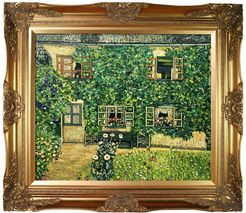 Overstock Art The House of Guardaboschi - Framed Oil Reproduction of an Original Painting by Gustav Klimt at Nordstrom Rack