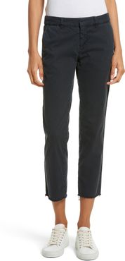 East Hampton Stretch Cotton Twill Crop Pants