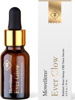 Ever Glow Radiant Rose Hemp + Cbd Face Serum