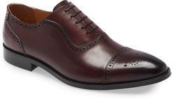 Midnight Medallion Toe Oxford