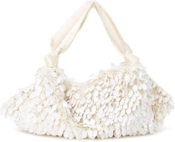 THE ROW Sequin Fringe Knotted Strap Shoulder Bag at Nordstrom Rack