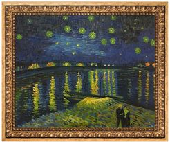 Overstock Art Starry Night Over the Rhone with Versailles Gold Frame at Nordstrom Rack