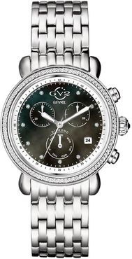 Gevril Women's Marsala Chronograph Diamond Bracelet Watch, 42mm - 0.0044 ctw at Nordstrom Rack